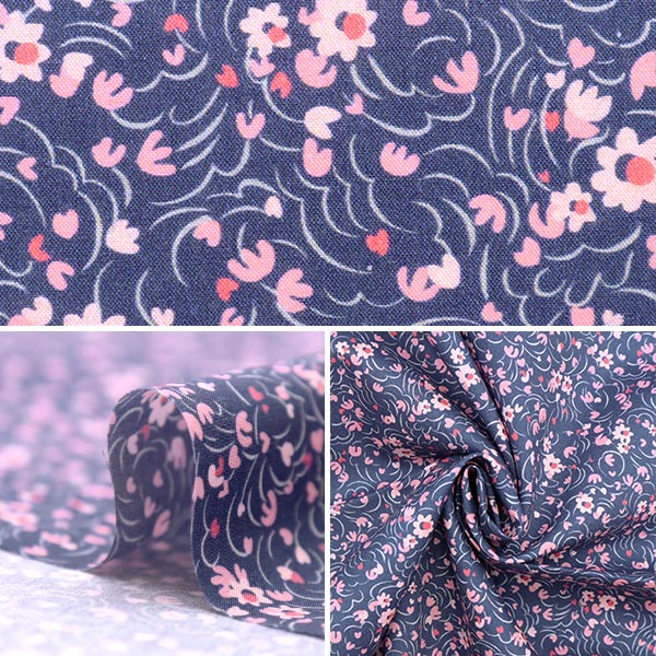 [From quantity 5] Fabric "Liberty Liberty Print Tana lawn Roti Swar 3633128-23AT" Liberty Japan