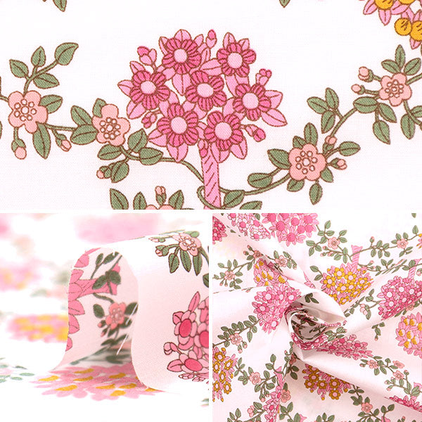 [From quantity 5] Fabric "Liberty Liberty Print Tana lawn Summer Orchard 3633132-23AT" Liberty Japan