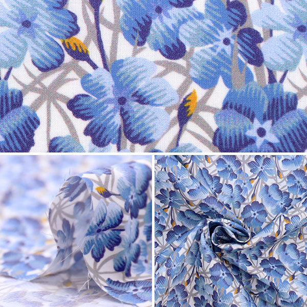 [From quantity 5] Fabric "Liberty Liberty Print Tana lawn Bryney Ray 3633149-23AT" Liberty Japan