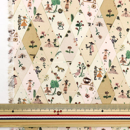 [From quantity 5] Fabric "Liberty Liberty Print Tana lawn Picnic Parade 3633109-23AT" Liberty Japan