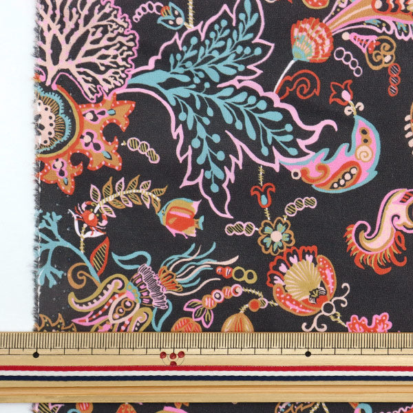 [From quantity 5] Fabric "Liberty Liberty Print Tana lawn Ocean Deep 3633116-23AT" Liberty Japan