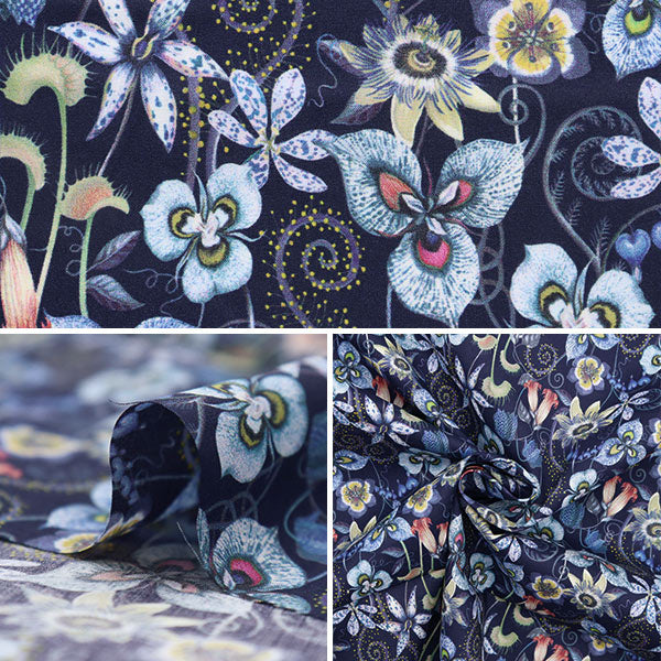 [From quantity 5] Fabric "Liberty Liberty Print Tana lawn Meleanza 3633117-23AT" Liberty Japan