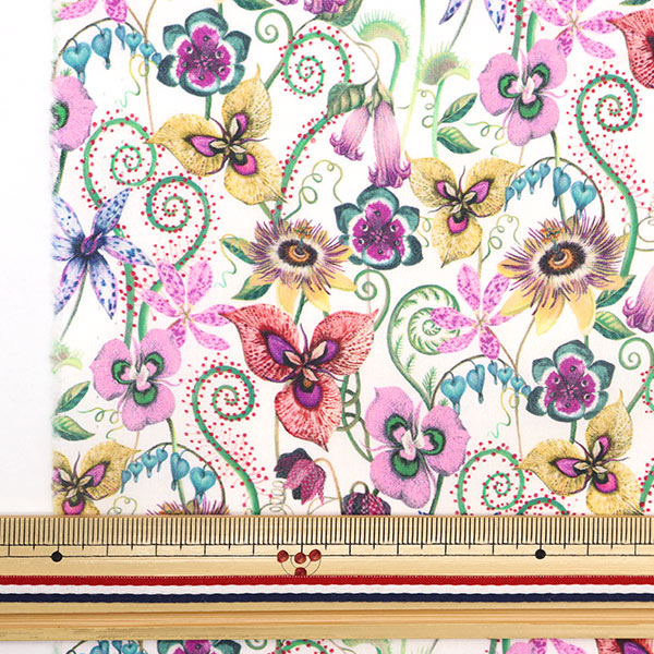 [From quantity 5] Fabric "Liberty Liberty Print Tana lawn Meleanza 3633117-23BT" Liberty Japan