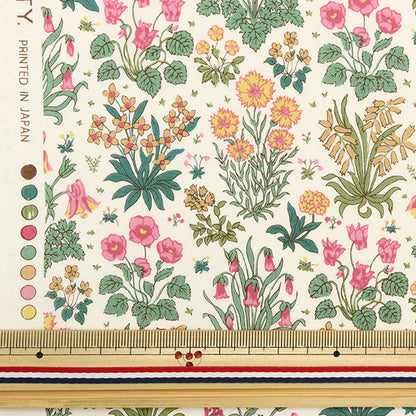 [From quantity 5] Fabric "Liberty Liberty Print Tana lawn Columb Stadies 3633133-23AT" Liberty Japan