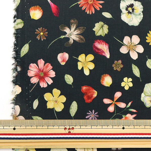[From quantity 5] Fabric "Liberty Liberty Print Tana lawn Fields Flower 3633139-23AT" Liberty Japan