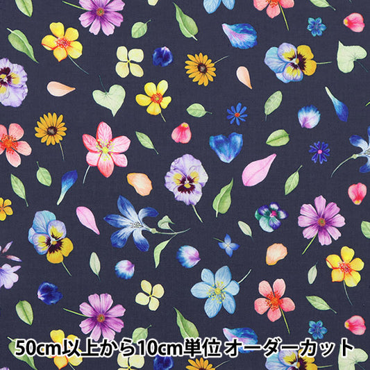 [From quantity 5] Fabric "Liberty Liberty Print Tana lawn Fields Flower 3633139-23BT" Liberty Japan