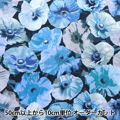[From quantity 5] Fabric "Liberty Liberty Print Tana lawn Poppy Wonder 3633146-23BT" Liberty Japan