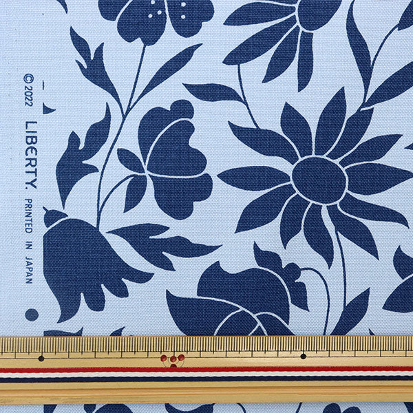 [From quantity 5] Fabric "Liberty Liberty Print No. 11 Canvas popidone 2343102-J23B" Liberty Japan