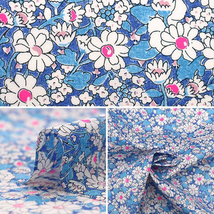 [From quantity 5] Fabric "Liberty neon color Tana lawn Alice Neon DC32677-J23A" Liberty Japan
