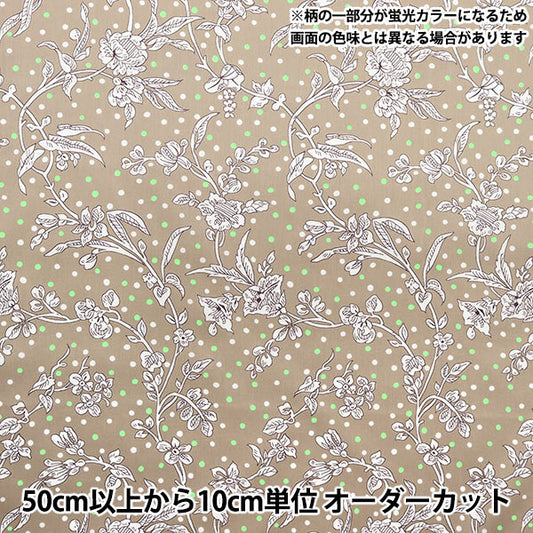 [来自数量5] 织物 "自由霓虹色 塔纳草坪 Maloryeon DC32679-J23D" 日本自由