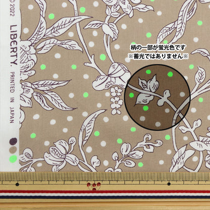 [From quantity 5] Fabric "Liberty neon color Tana lawn Maloryeon DC32679-J23D" Liberty Japan