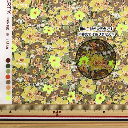 [来自数量5] 织物 "自由霓虹色 塔纳草坪 Archineion DC32680-J23B" 日本自由