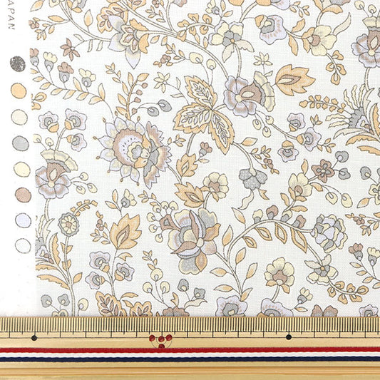 [From quantity 5] Fabric "Liberty Fabric Flanders Linen Kazusa 3633118-J23C" Liberty Japan