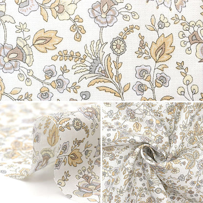[From quantity 5] Fabric "Liberty Fabric Flanders Linen Kazusa 3633118-J23C" Liberty Japan
