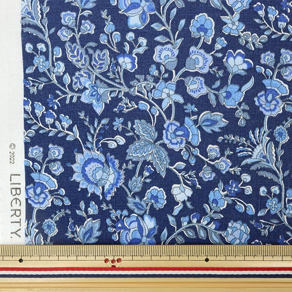 [From quantity 5] Fabric "Liberty Fabric Flanders Linen Kazusa 3633118-J23E" Liberty Japan