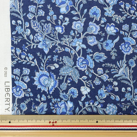 [From quantity 5] Fabric "Liberty Fabric Flanders Linen Kazusa 3633118-J23E" Liberty Japan