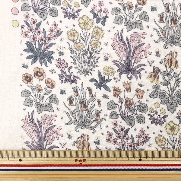 [From quantity 5] Fabric "Liberty Fabric Flanders Linen Columbustadi 3633133-J23A" Liberty Japan