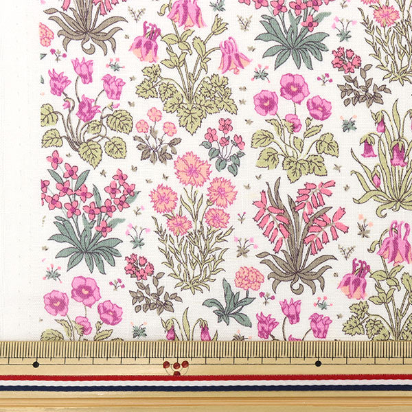 [From quantity 5] Fabric "Liberty Fabric Flanders Linen Columbustadi 3633133-J23B" Liberty Japan