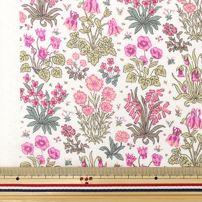 [From quantity 5] Fabric "Liberty Fabric Flanders Linen Columbustadi 3633133-J23B" Liberty Japan
