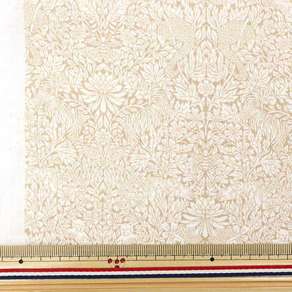 [From quantity 5] Fabric "Liberty Fabric Flanders Linen Survival 3633119-J23A" Liberty Japan