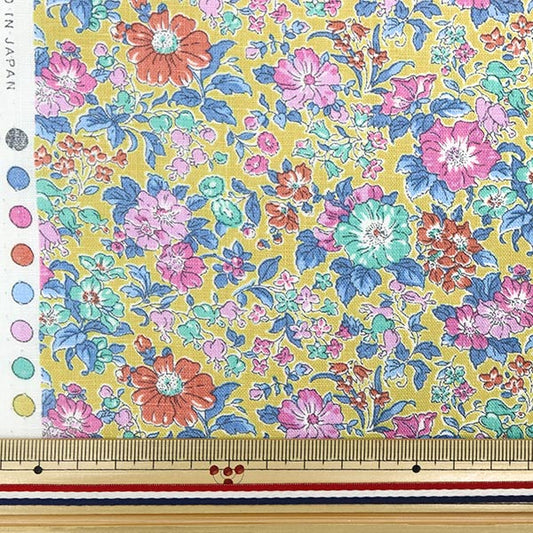 [From quantity 5] Fabric "Liberty Fabric Flanders Linen Claire Rich 3633103-J23H" Liberty Japan