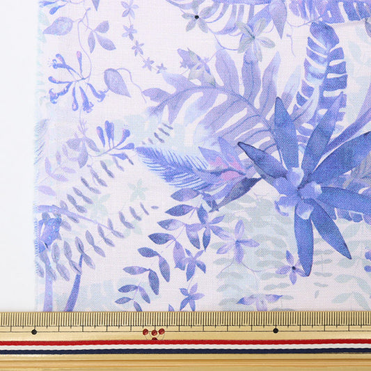 [From quantity 5] Fabric "Liberty Fabric Flanders Linen Aeois 3633120-J23D" Liberty Japan