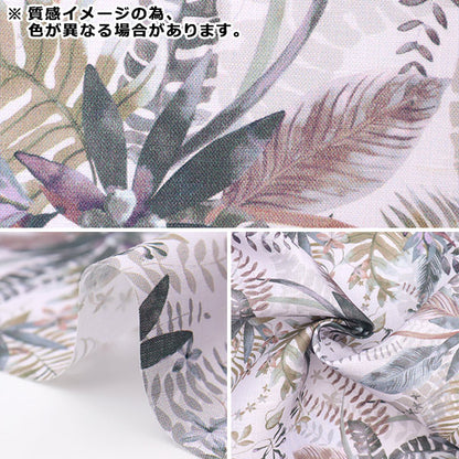 [From quantity 5] Fabric "Liberty Fabric Flanders Linen Aeois 3633120-J23D" Liberty Japan