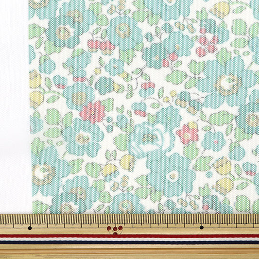 [From quantity 5] Fabric "Liberty Fabric Polyester Tulle Vetzy 3332019-D" Liberty Japan