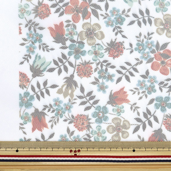 [From quantity 5] Fabric "Liberty Fabric Polyester Tulle Edenham 3637071-K" Liberty Japan