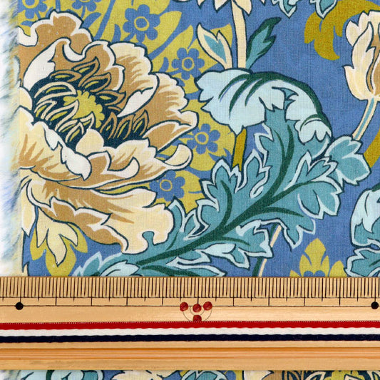 [来自数量5] 织物 “自由结构 塔纳草坪 Ash Bee Poppy 363J6821-D" Liberty Japan