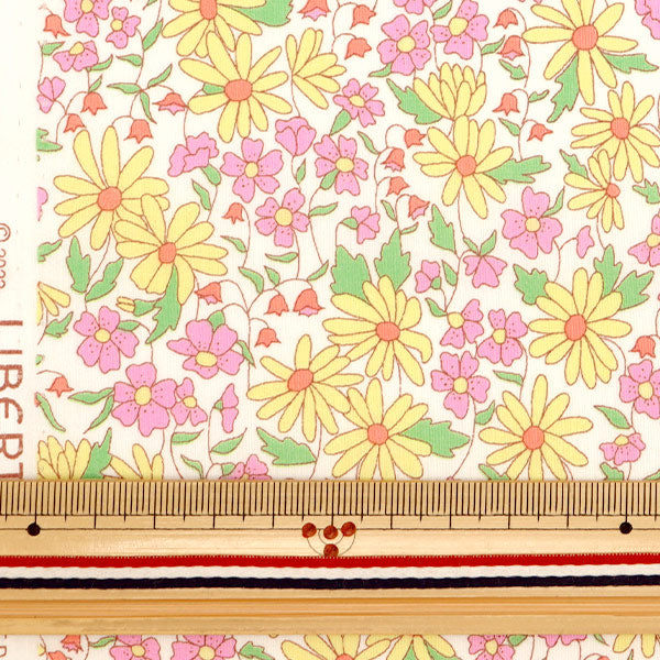 [From quantity 5] Fabric "Liberty Fabric Tana lawn Patricia Word DC32598-C" Liberty Japan