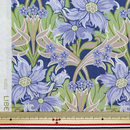 [From quantity 5] Fabric "Liberty Fabric Tana lawn Web Mius DC32587-C" Liberty Japan