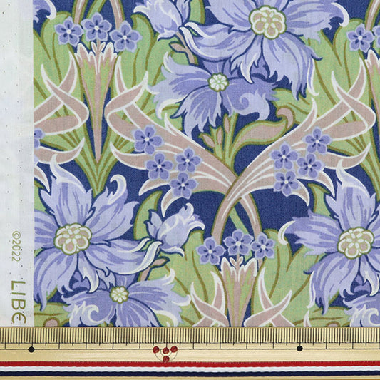 [From quantity 5] Fabric "Liberty Fabric Tana lawn Web Mius DC32587-C" Liberty Japan