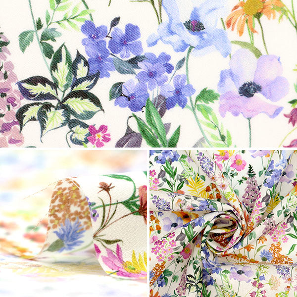 [From quantity 5] Fabric "Liberty Fabric Tana lawn Pearly Medu 363J6827-A" Liberty Japan