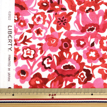[来自数量5] 织物 “自由结构 塔纳草坪 Pois Garden DC32591-C" Liberty Japan