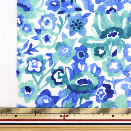 [来自数量5] 织物 “自由结构 塔纳草坪 Pois Garden DC32591-D" Liberty Japan