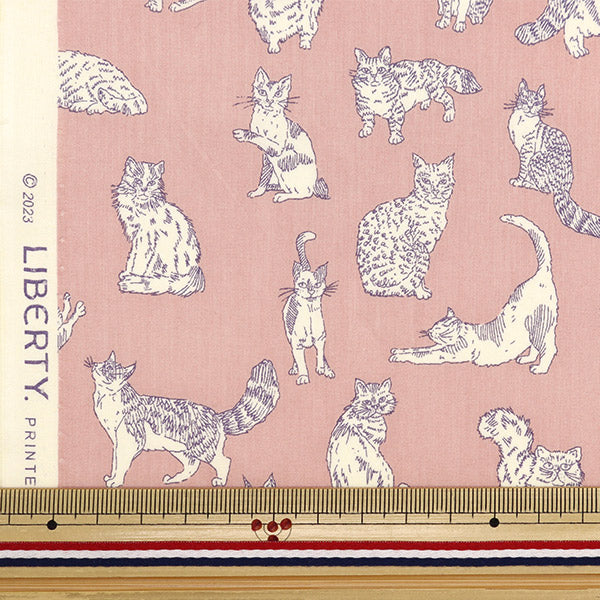 [From quantity 5] Fabric "Liberty Fabric Tana lawn Myoou DC32576-A" Liberty Japan