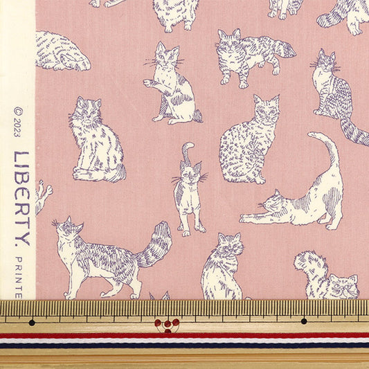 [From quantity 5] Fabric "Liberty Fabric Tana lawn Myoou DC32576-A" Liberty Japan