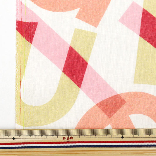 [From quantity 5] Fabric "Liberty Fabric Flanders Linen Spectrum 3634102-J24C" Liberty Japan