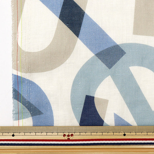 [From quantity 5] Fabric "Liberty Fabric Flanders Linen Spectrum 3634102-J24D" Liberty Japan