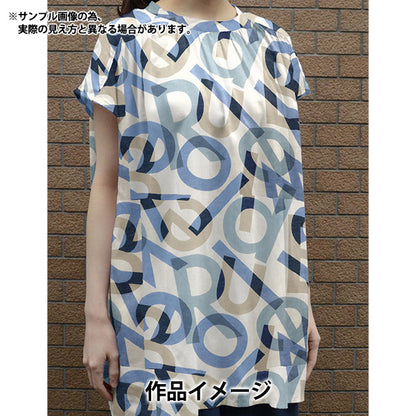 [From quantity 5] Fabric "Liberty Fabric Flanders Linen Spectrum 3634102-J24D" Liberty Japan
