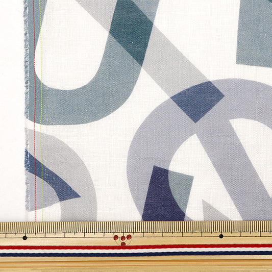 [From quantity 5] Fabric "Liberty Fabric Flanders Linen Spectrum 3634102-J24F" Liberty Japan