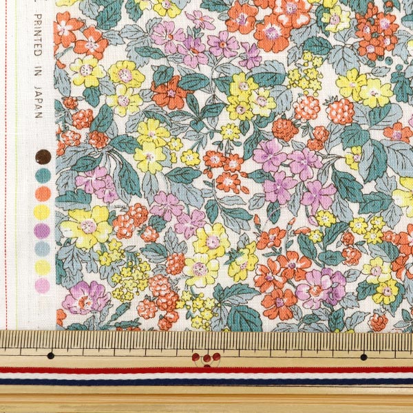 [From quantity 5] Fabric "Liberty Fabric Flanders Linen Hedgeiloulumble 3634106-24B" Liberty Japan