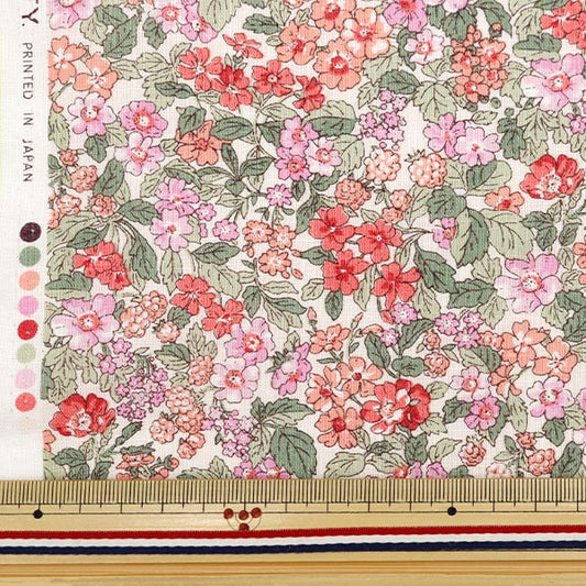 [From quantity 5] Fabric "Liberty Fabric Flanders Linen Hedgeilou Rumble 3634106-J24D" Liberty Japan