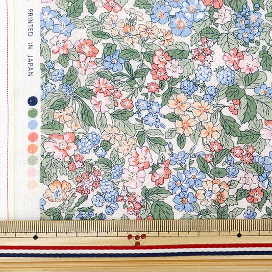 [From quantity 5] Fabric "Liberty Fabric Flanders Linen Hedgeilou Rumble 3634106-J24E" Liberty Japan