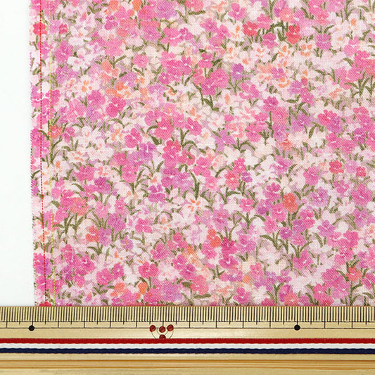 [From quantity 5] Fabric "Liberty Fabric Flanders Linen Arriet Violet 3634133-J24A" Liberty Japan