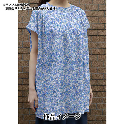 [From quantity 5] Fabric "Liberty Fabric Flanders Linen Arriet Violet 3634133-J24B" Liberty Japan
