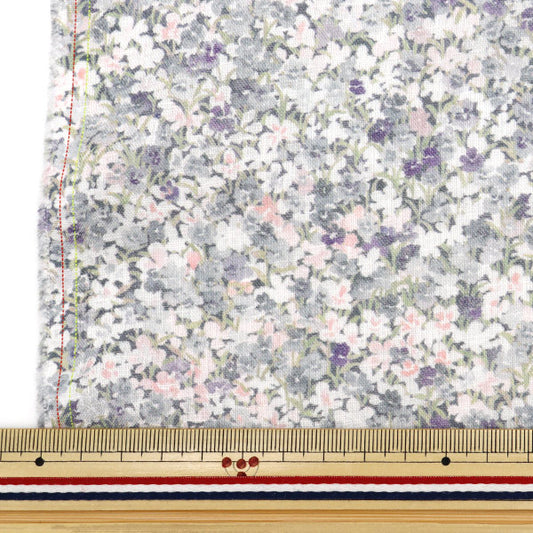 [From quantity 5] Fabric "Liberty Fabric Flanders Linen Arriet Violet 3634133-J24D" Liberty Japan