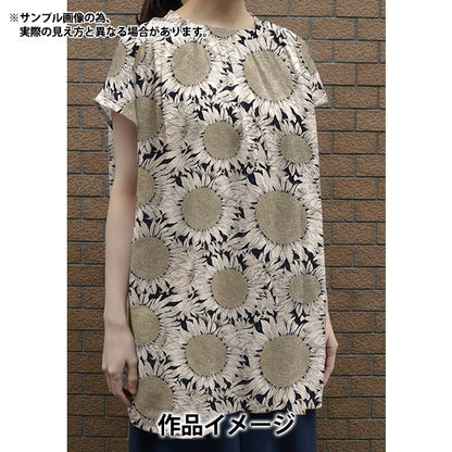 [From quantity 5] Fabric "Liberty Fabric Flanders Linen Hello Sunshine 3634144-J24H" Liberty Japan