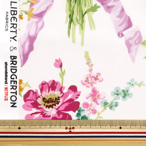 [来自数量5] 织物 “自由结构 塔纳草坪 弓花束36374401-C" Liberty Japan